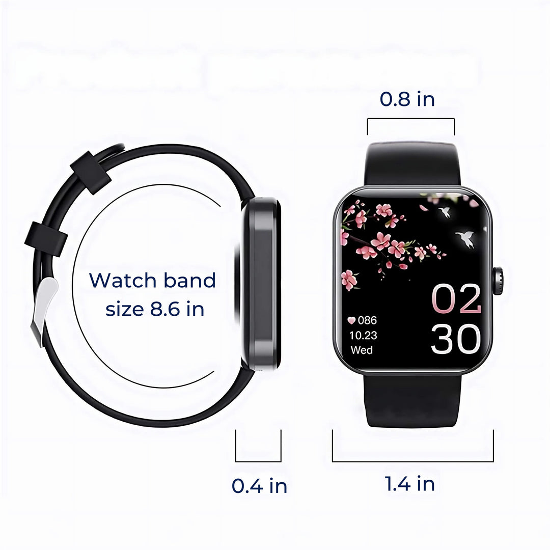 Bracelet connecté élégant avec suivi continu de la glycémie non invasive, idéal pour la gestion du diabète.