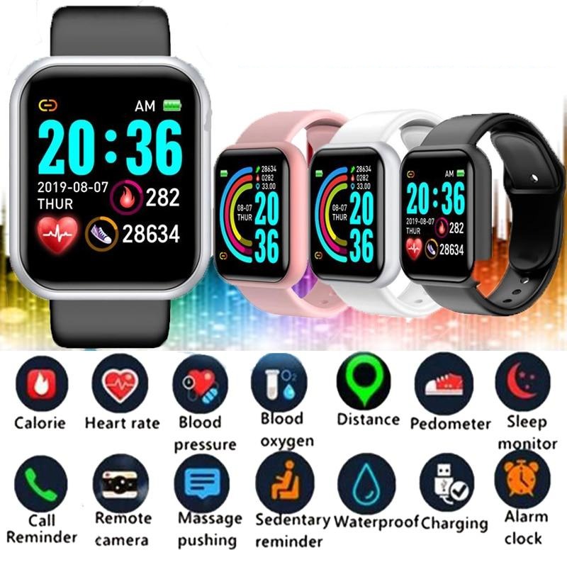 Montre connectée au poignet en salle de sport, suivi cardio intense, parfait pour le fitness et la santé.