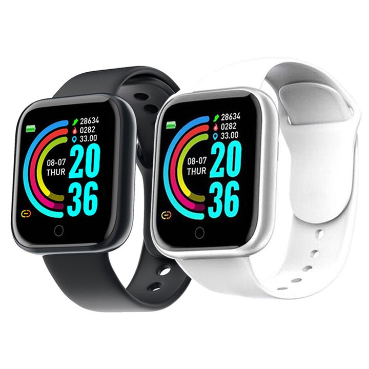 Montre connectée de sport élégante pour un suivi complet du sommeil, de la santé et du bien-être.
