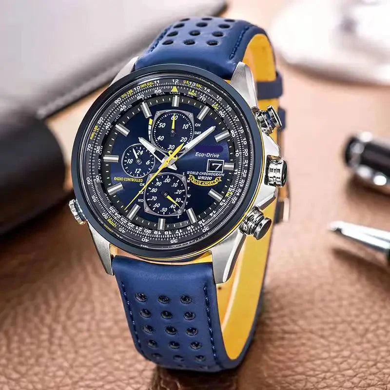 Montre homme élégante à quartz, cadran noir, boîtier acier inoxydable. Précision et style moderne pour accessoire masculin.