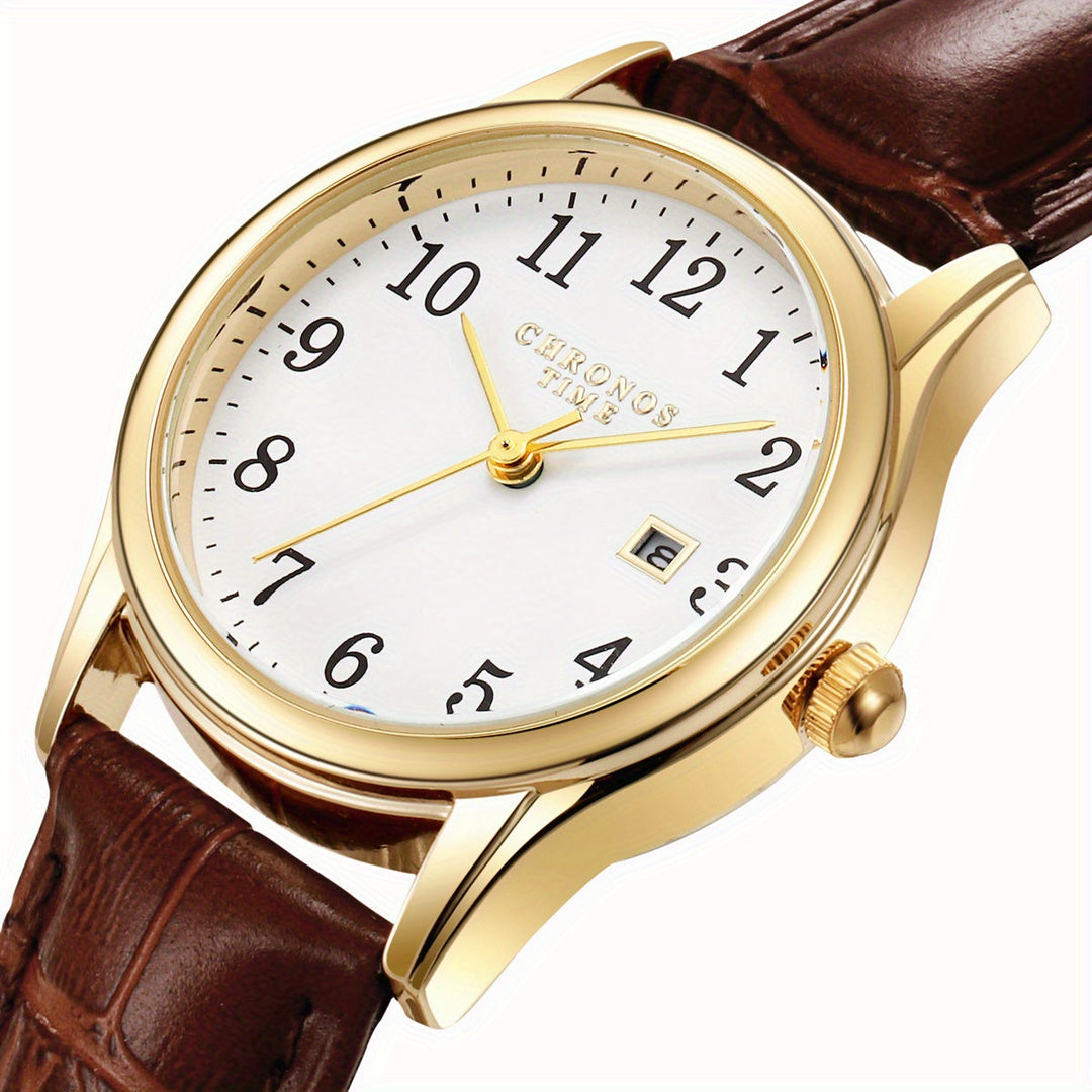 Cadeau raffiné : montre femme quartz élégante avec cadran carré tendance, accessoire de mode intemporel.