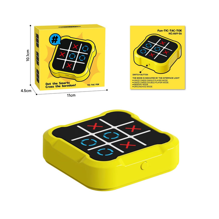 Cadeau original : jeu électronique Morpion 2.0. Amusement stratégique garanti pour toute la famille, adultes et enfants.