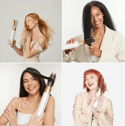Airstyler professionnel pour un look salon. Créez boucles, lissage et volume avec facilité.