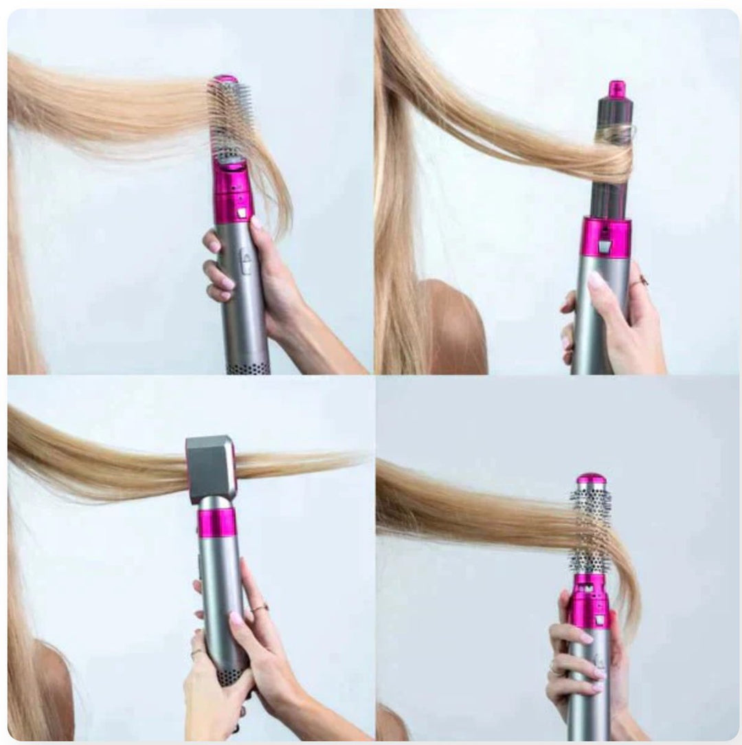 Le styler professionnel à effet Coanda. Coiffure 5-en-1, séchage, lissage, boucles, volume sans dommage.