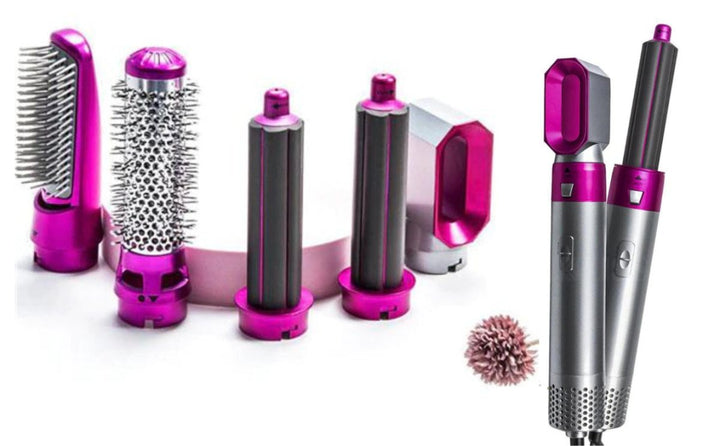 Coiffure rapide et efficace avec l'airstyler professionnel 5-en-1. Technologie Coanda et ionique.