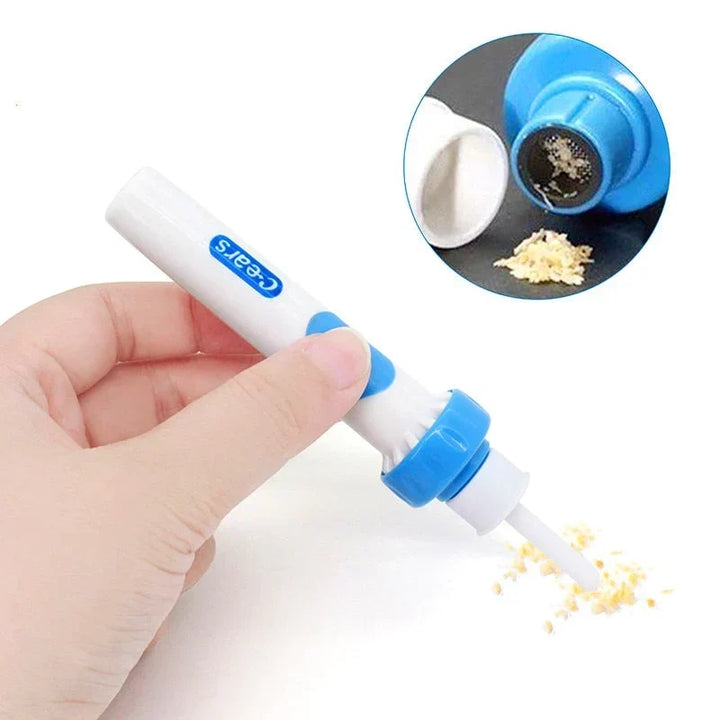 Appareil électrique pour nettoyage d'oreilles, garantissant sécurité et confort. Idéal pour l'hygiène auriculaire.