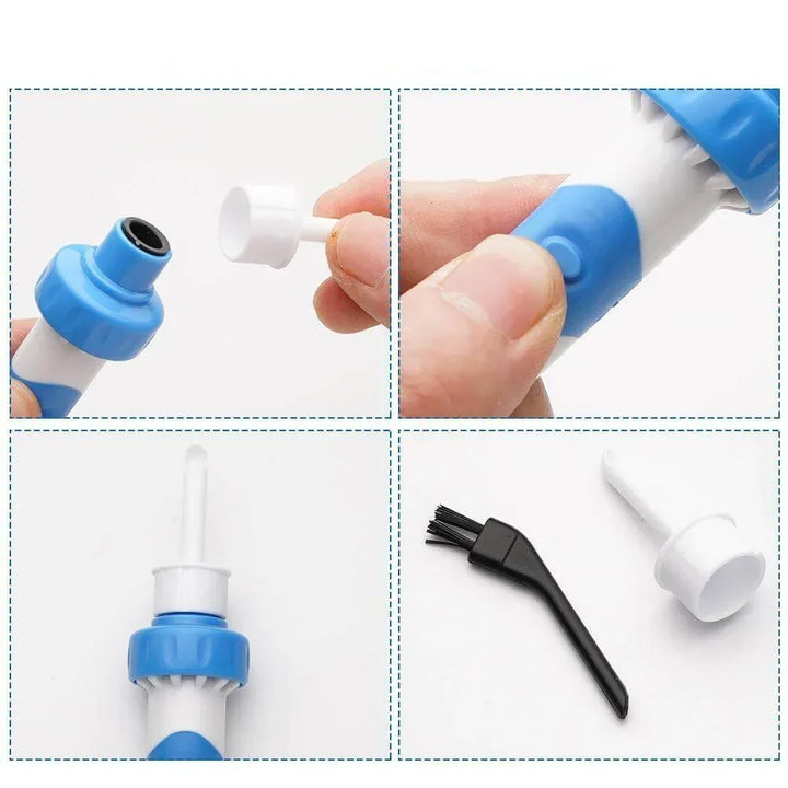 Appareil portable électrique pour un nettoyage d'oreilles efficace, favorisant hygiène et bien-être auriculaire.