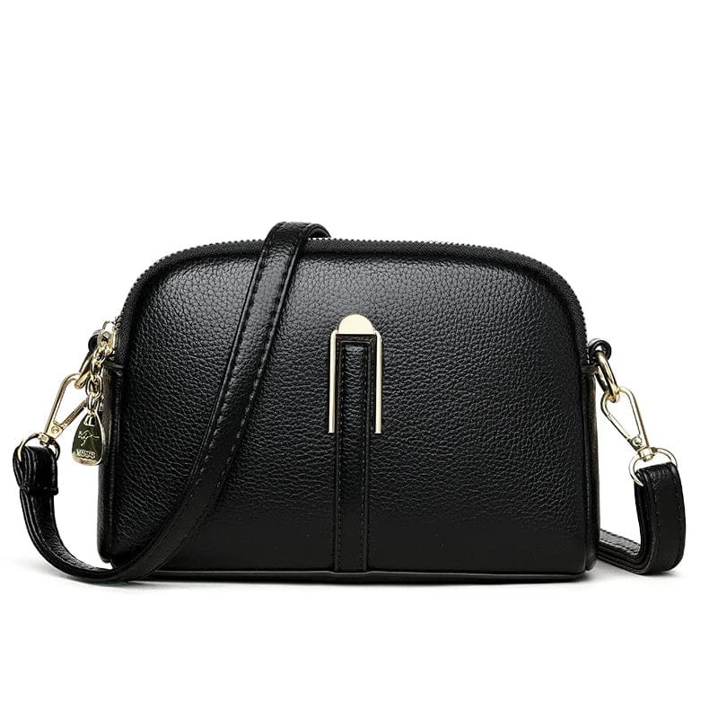 Sac bandoulière femme en cuir vegan, design moderne et pratique. L'accessoire chic essentiel de mode femme.