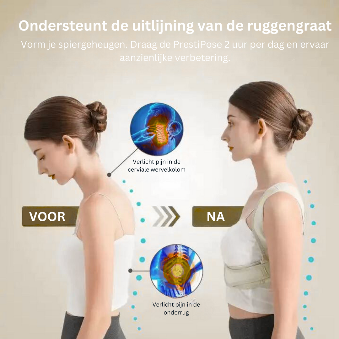 Maintien dorsal confortable pour un dos droit. Ce correcteur de posture unisexe améliore votre bien-être.