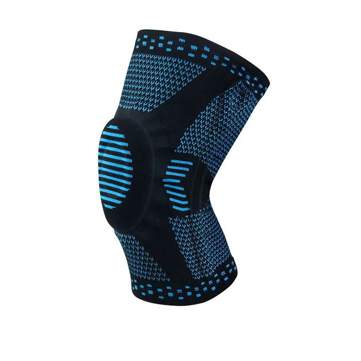 Orthèse genou confortable à compression réglable, parfaite pour soutien articulaire et récupération sportive.