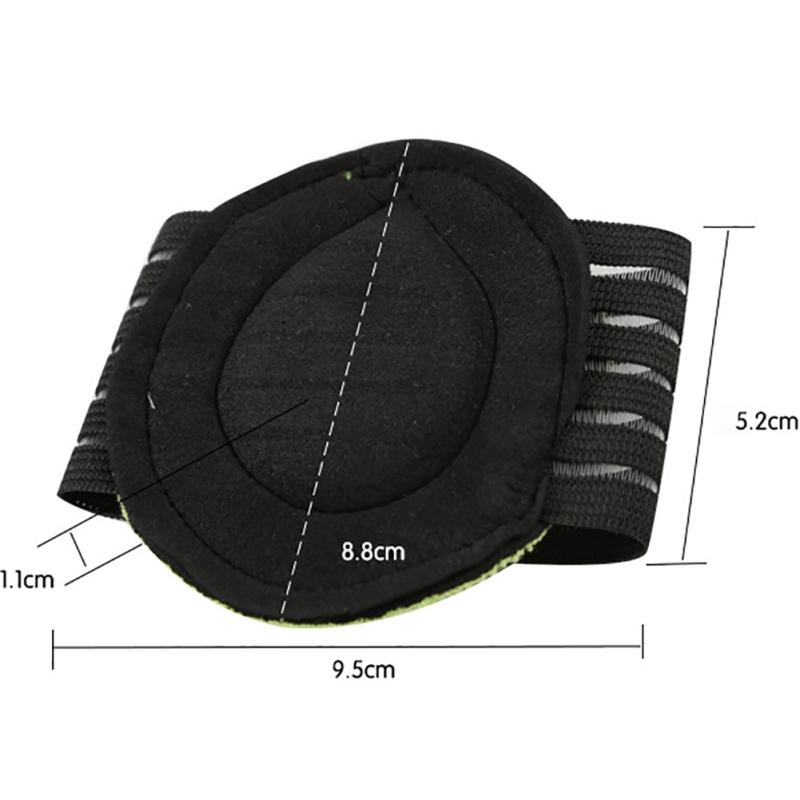 Bande de soutien en silicone FootFlex. Conception ergonomique pour un soulagement ciblé et un confort durable du pied.