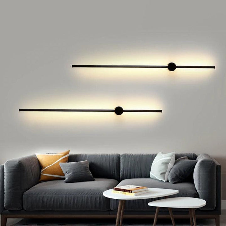 Applique murale LED élégante, design moderne, éclairage intérieur, lumière douce pour salon/chambre.