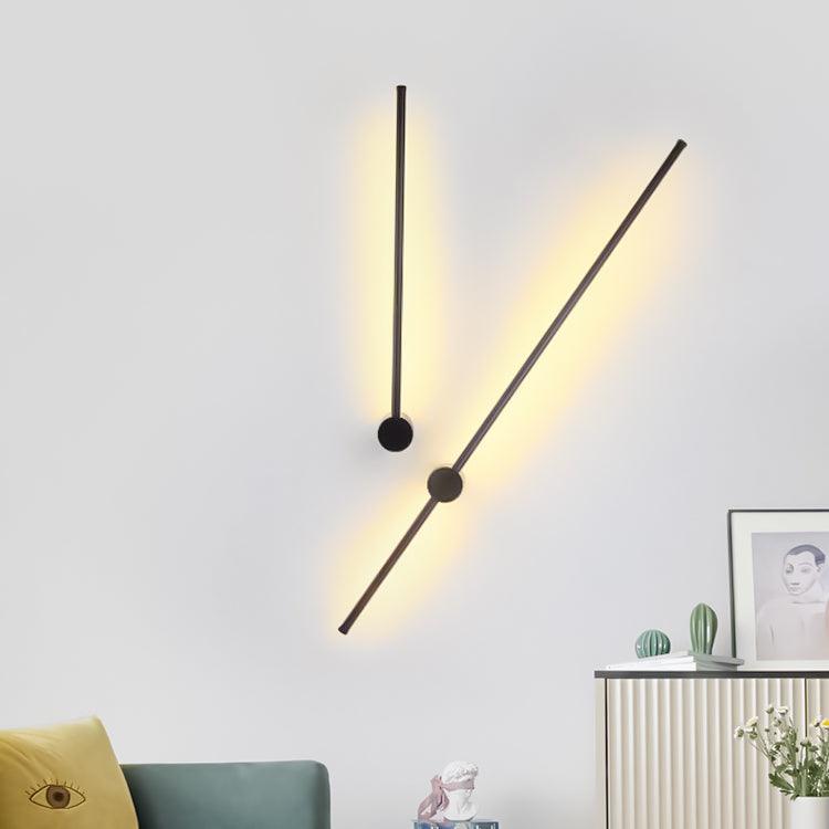 Luminaire mural LED, design contemporain, apporte une touche moderne à votre décoration intérieure.