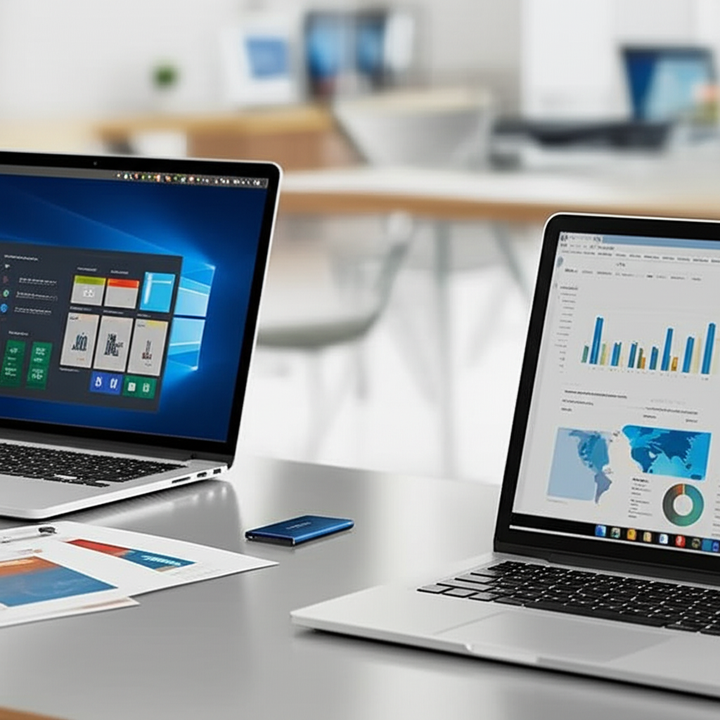 Mini SSD externe USB-C de 128 To, solution de stockage ultra portable et haute performance.