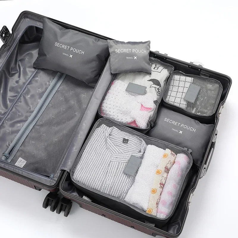 Sacs de rangement pour bagage, parfaits pour séparer et protéger vos affaires lors de vos déplacements.
