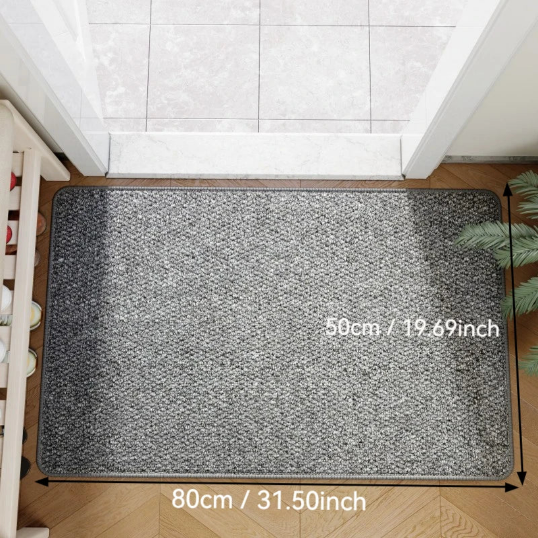 Paillasson intérieur en jute naturel pour une entrée élégante et un accueil chaleureux dans votre maison.