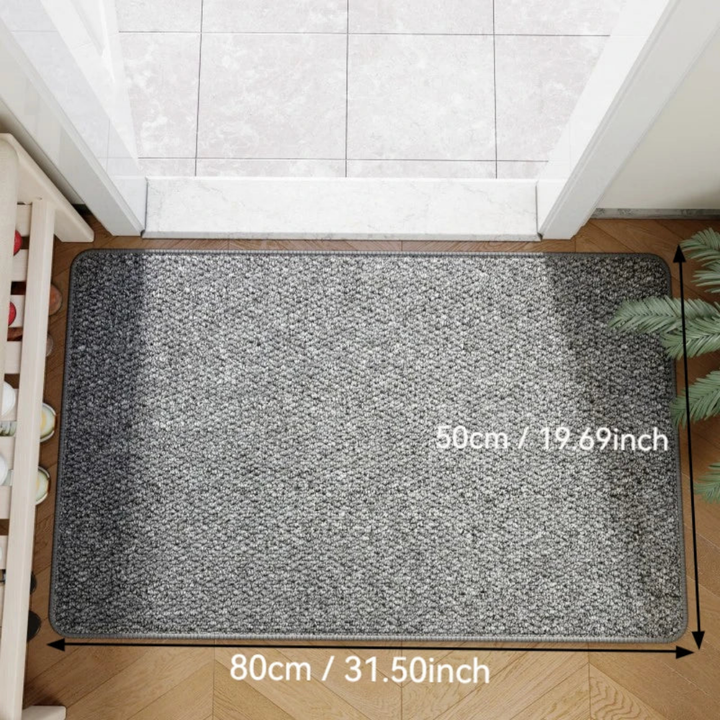 Paillasson intérieur en jute naturel pour une entrée élégante et un accueil chaleureux dans votre maison.