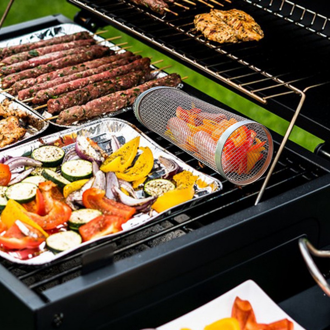 Accessoire de barbecue durable en acier inoxydable pour des grillades sans tracas.