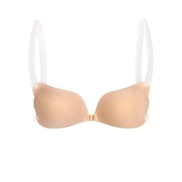 Soutien-gorge femme sans couture, transparent, pour un look invisible sous robes dos nu et hauts épaules nues. Lingerie confort.