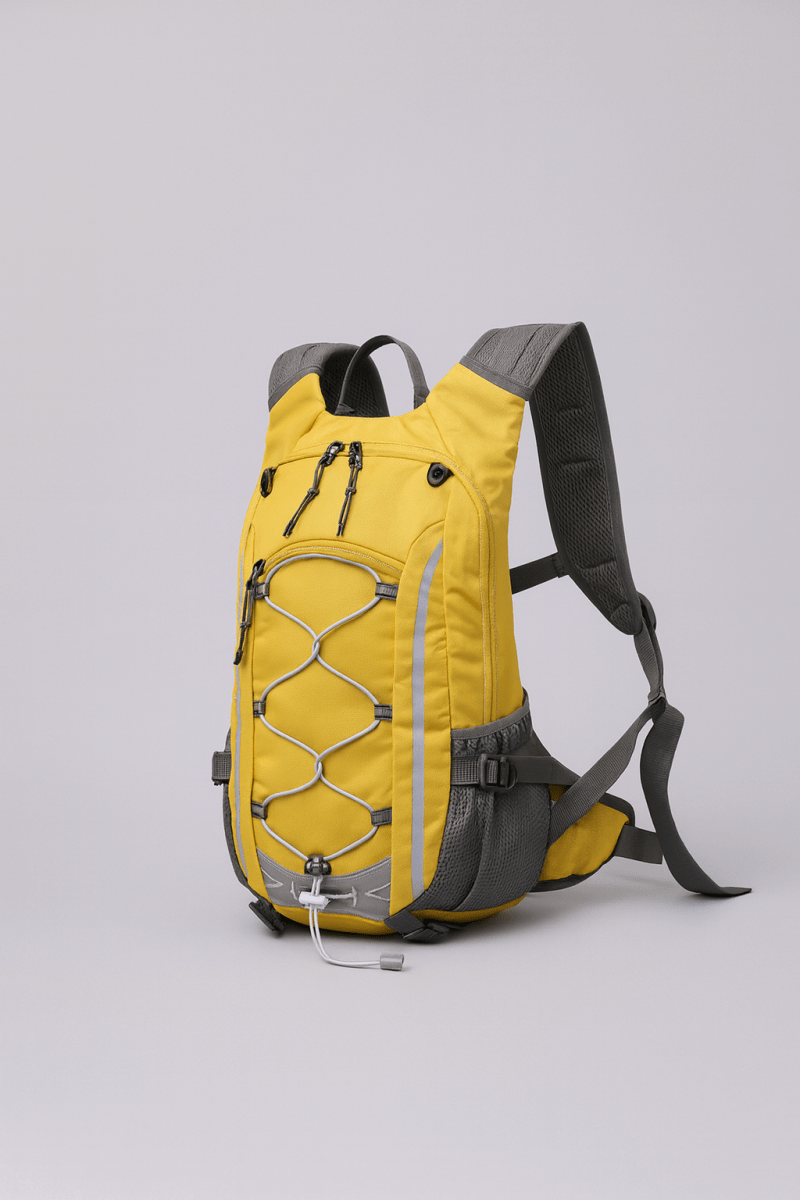Sac à dos vélo étanche 20L unisexe, idéal pour cyclistes. Sécurité et confort assurés sur route ou chemin.