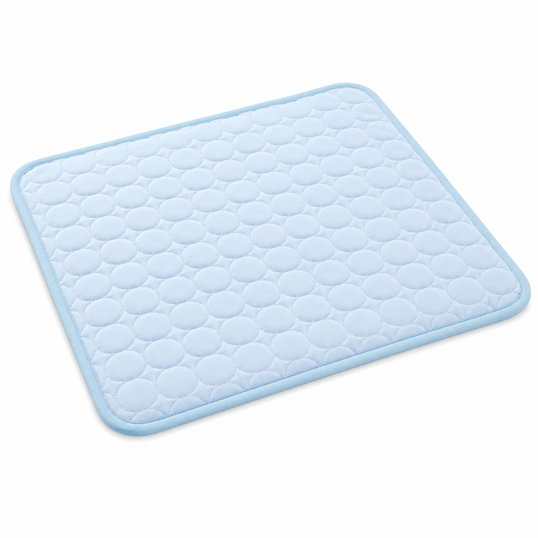 Tapis rafraîchissant pour animaux de compagnie, garantit un repos frais et agréable.