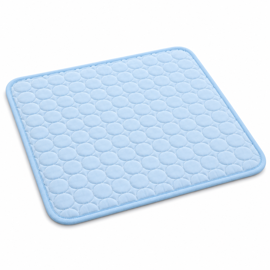 Tapis confort frais pour chat, aide votre animal à rester au frais et détendu.