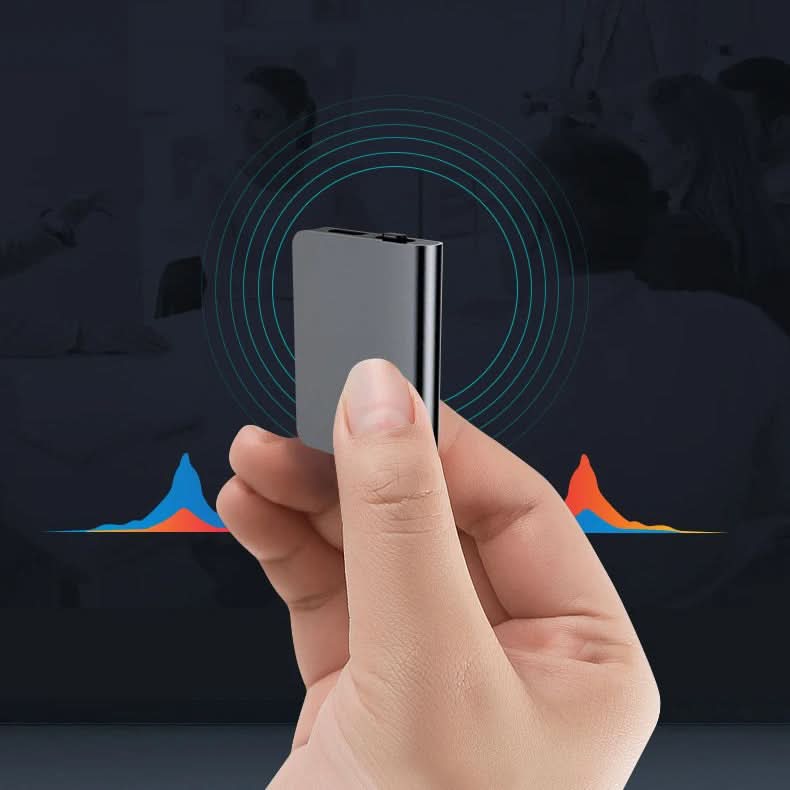 Dictaphone numérique compact et portatif, offrant une autonomie exceptionnelle et un son d'une clarté parfaite pour usages pro.