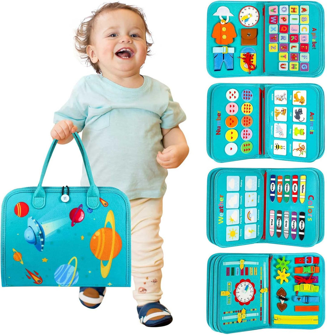 Jeu éducatif Montessori pour enfants, stimule l'autonomie et la résolution de problèmes.