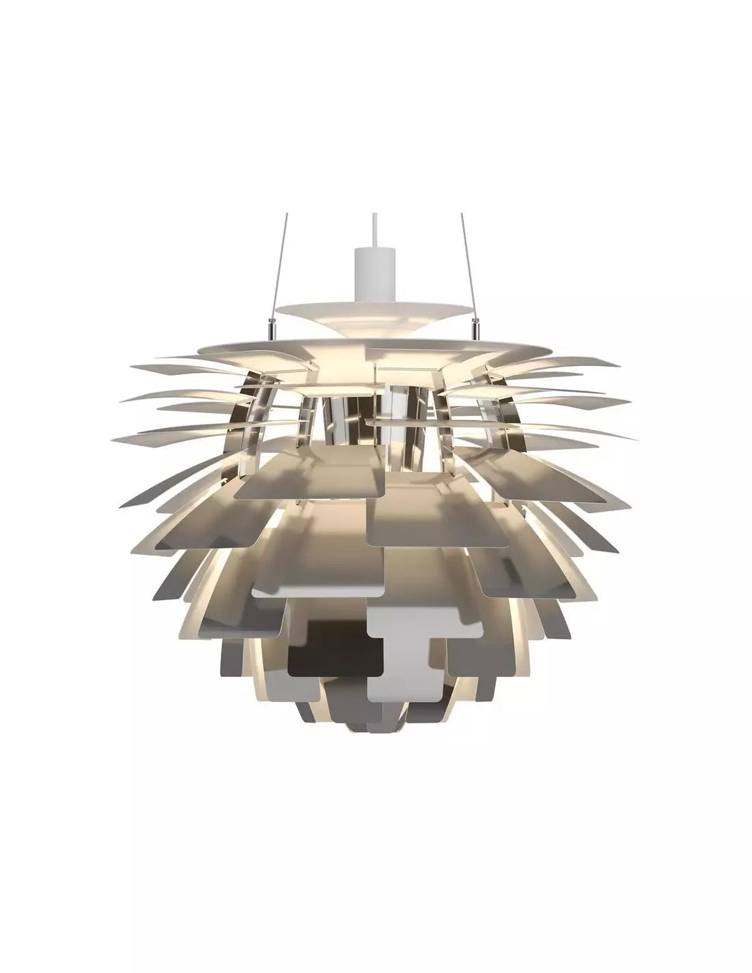 Plafonnier Artichaut, luminaire moderne pour une décoration intérieure unique et une ambiance chaleureuse.