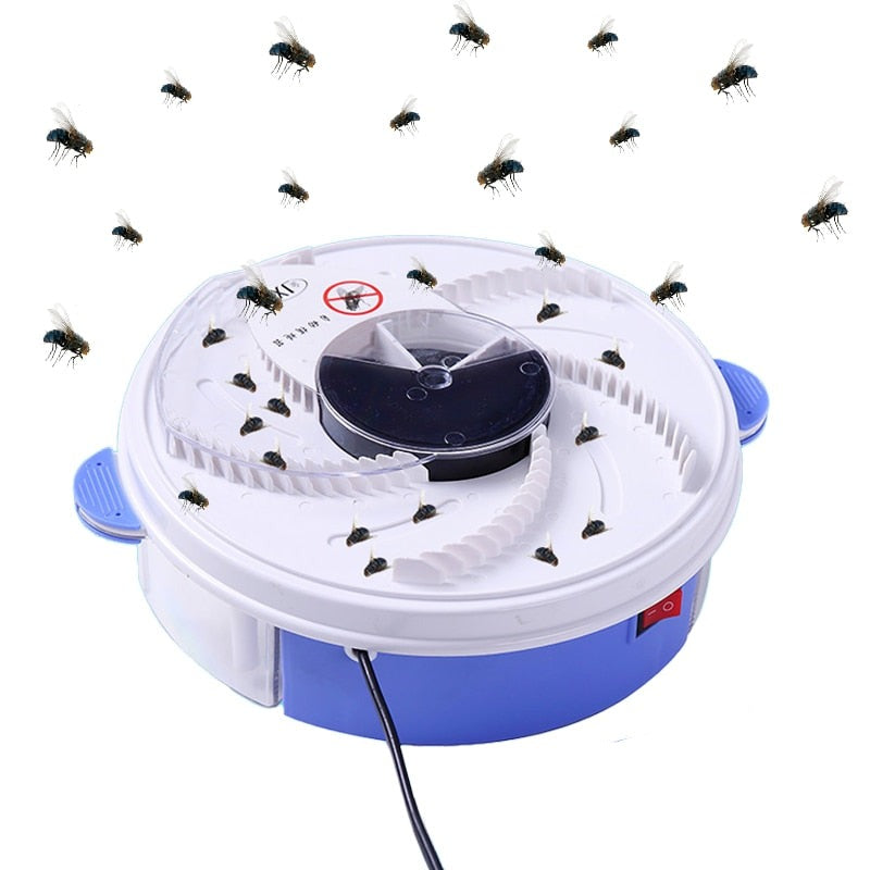 Piège à mouches automatique, silencieux et efficace pour un intérieur sans insectes.