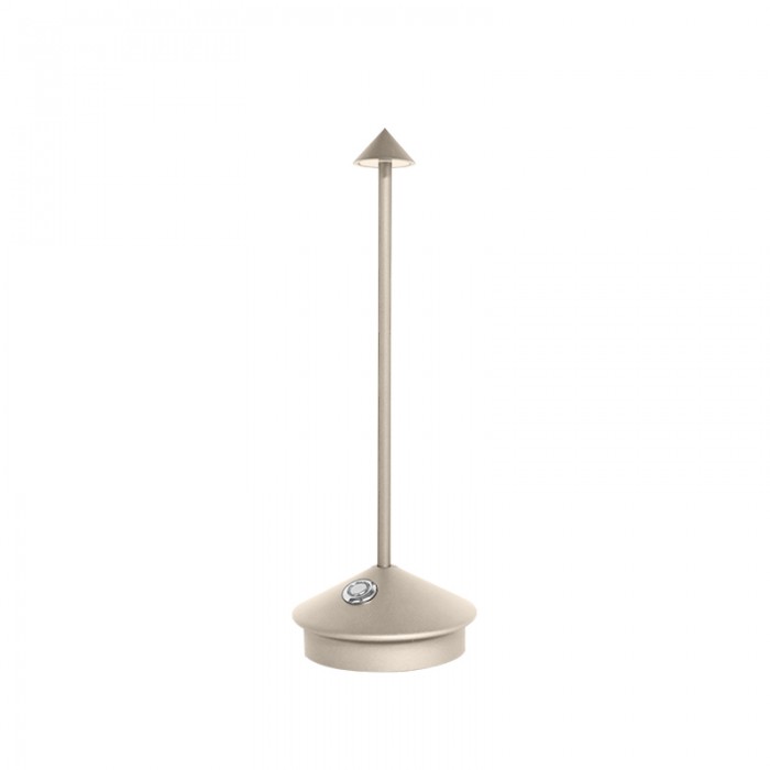 Lampe de table LED moderne. Dimmable, sans fil, crée une ambiance chaleureuse et personnalisée.