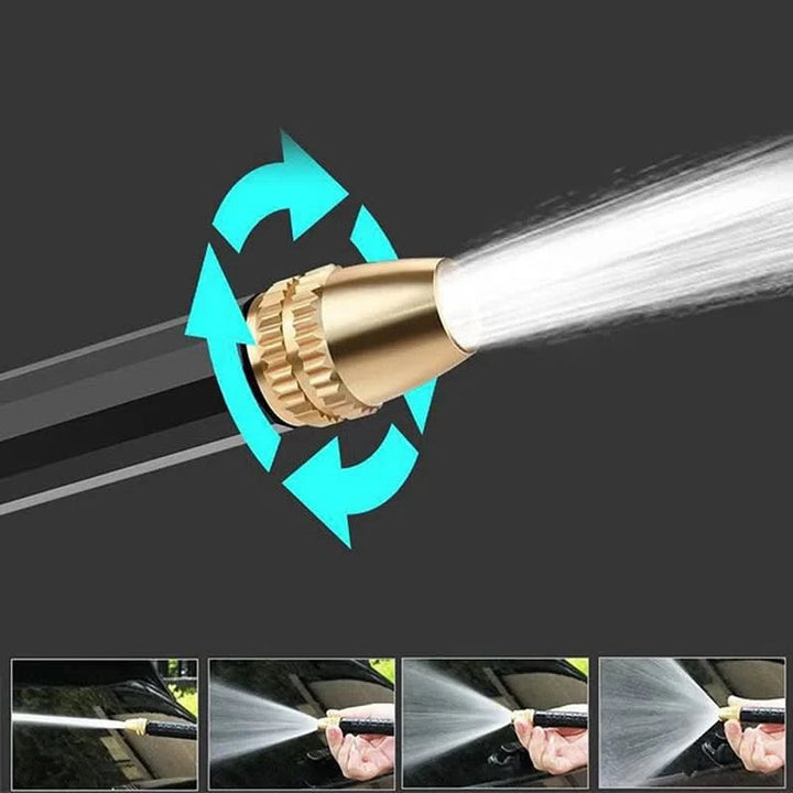 Outil polyvalent: pistolet d'arrosage et buse de nettoyage haute pression pour jardin, voiture et maison.