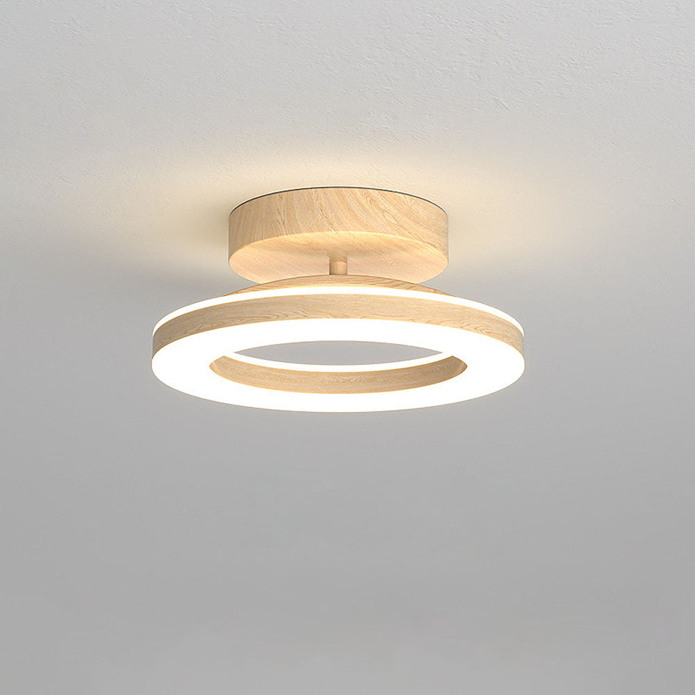 Élégant plafonnier LED disque blanc, style moderne pour un éclairage de qualité au plafond.