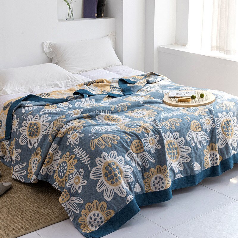 Plaid pour chambre, textile doux et motif moderne, pour une ambiance chaleureuse.