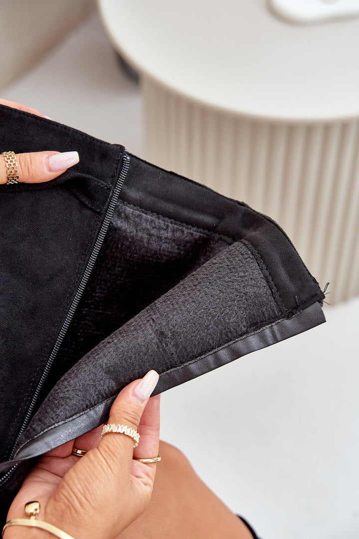 Bottes femme Apollonia, hauteur genou, offrant un confort optimal et un style élégant et chic pour l'automne.