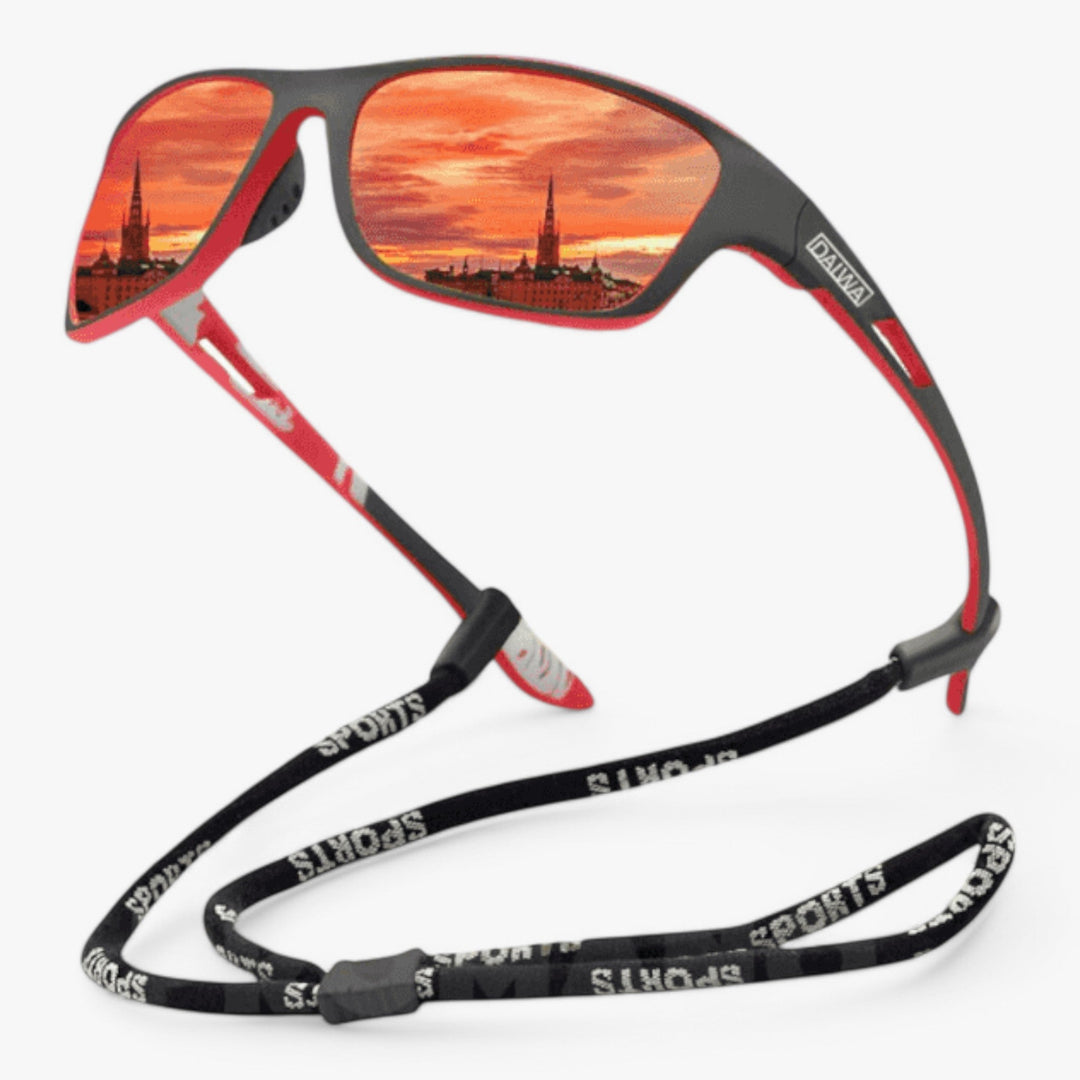Lunettes de soleil sport PolarSport PRO+ polarisées UV400 pour homme et femme, course, cyclisme, randonnée plein air.