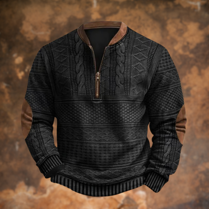 Polo homme de mode masculine avec col polo raffiné, pour une élégance homme affirmée en saison automnale.
