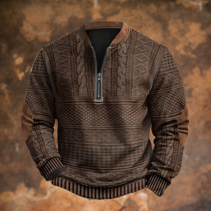 Polo homme à coupe moderne, idéal pour une tenue décontractée chic ou un look professionnel en automne.