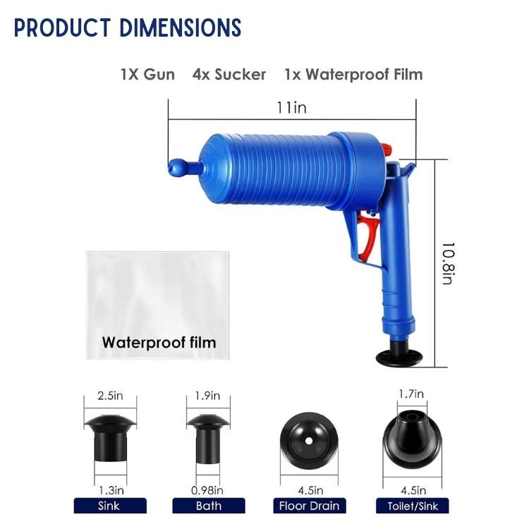 Déboucheur haute pression efficace pour évier de cuisine. Dégorge les drains de canalisation de maison rapidement.