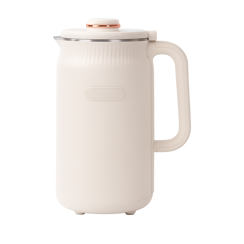 Appareil intelligent et silencieux pour créer facilement laits végétaux, soupes et smoothies.