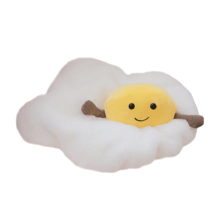 Peluche cupcake avec glaçage coloré, jouet nourriture douce et ludique, pour adultes et enfants.