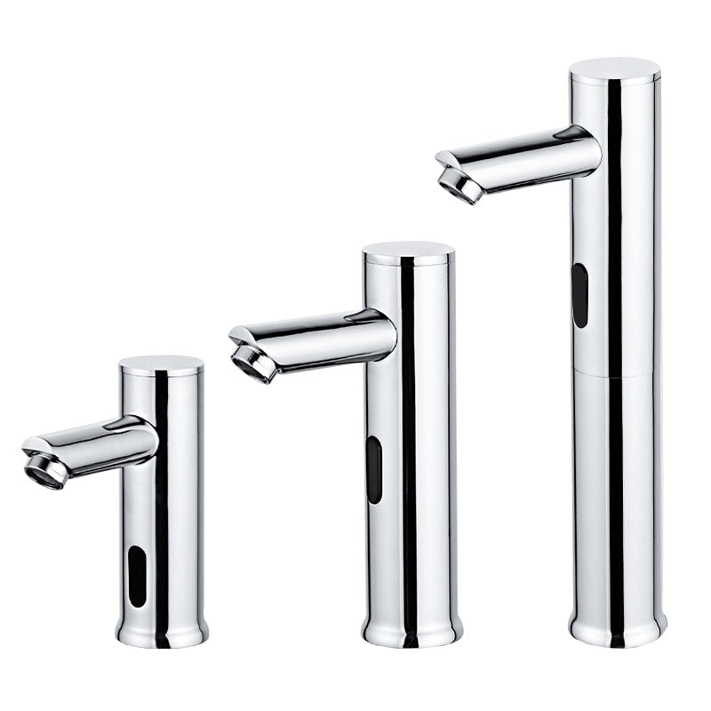 Robinet hygiénique automatique, réduit la propagation des germes sur les mains.