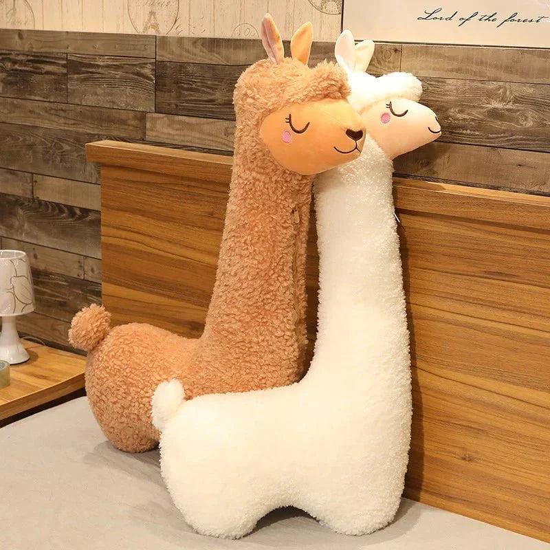 Oreiller Alpaga CozyRest doux et confortable, idéal pour un sommeil réparateur. Grand format.