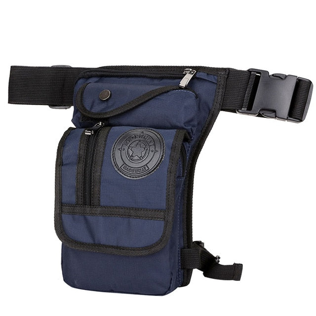 Sac de jambe noir pour équitation, accessoire pratique pour tout cavalier moderne.