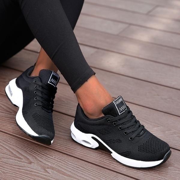 Baskets de maintien confortables pour femmes, idéales pour le quotidien et la marche, avec soutien ergonomique.