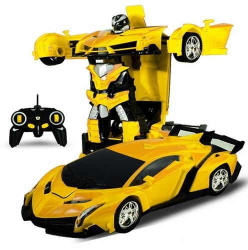 Robot transformable VoltMorph, véhicule RC pour des jeux d'action et d'aventure, jouet enfant.