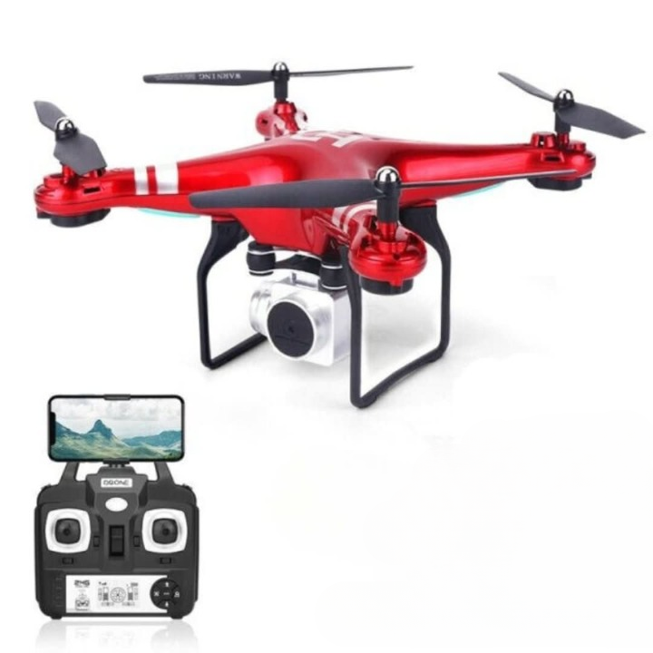Drone SkyPilot professionnel étanche, suivi 3D, caméra HD pour photographie et vidéo aérienne.