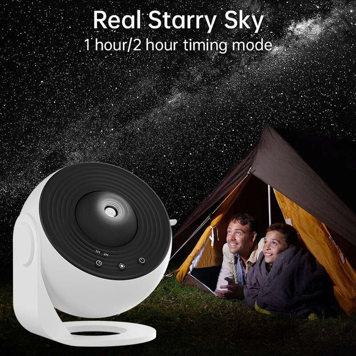 Vivez l'univers avec ce projecteur d'étoiles galactique, idéal pour créer une ambiance relaxante.