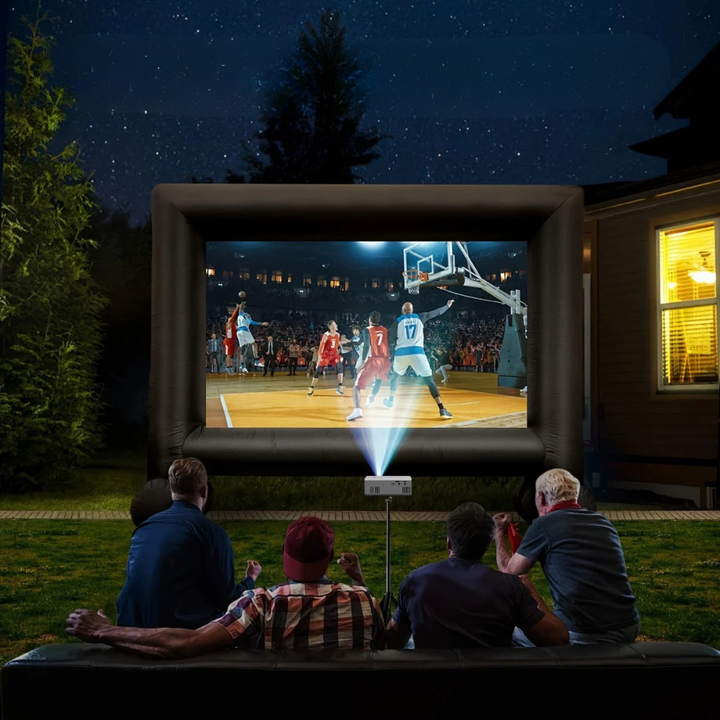 Ce projecteur mini HD est ultraléger et portable, offrant une qualité d'image HD claire pour tous vos contenus.