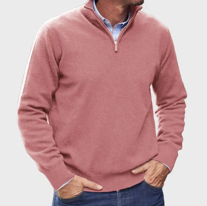 Pull homme violet clair, confort moderne et style italien élégant. Un choix tendance et polyvalent.
